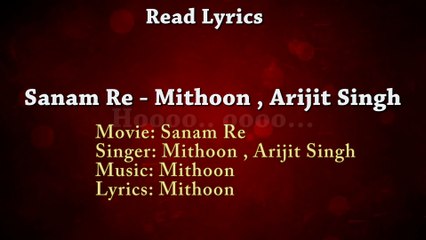 Sanam Re Title Song [Full HD,1080p]