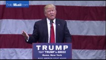 Trump says during New York rally he's fed up with RNC 'crap' - Trump fed up with RNC 