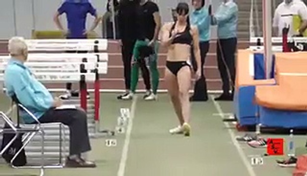 Athletics Indoor Womens Long Jump Highlights 13-4-16