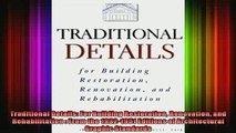 Read  Traditional Details For Building Restoration Renovation and Rehabilitation  From the  Full EBook