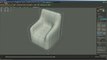 Autodesk Maya 2016 - Modeling Basic Armchair