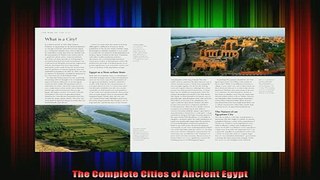 Read  The Complete Cities of Ancient Egypt  Full EBook