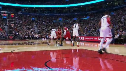 Nik Stauskas Jams on Bismack Biyombo