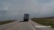 ---Truck driver super - dump the wind blowing inside the car while driving is