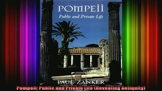Read  Pompeii Public and Private Life Revealing Antiquity  Full EBook