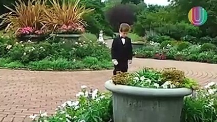 Funny moments of children at the weddings