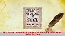 PDF  The Last Prospecting Guide Youll Ever Need Direct Sales Edition Download Online