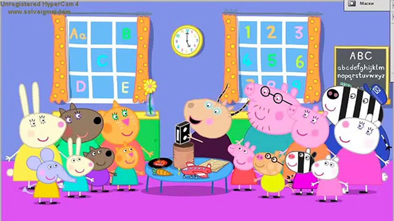 Peppa Pig  Coloring Pages Cartoon #35 Свинка ПЕППА  Раскраска Мультик Раскрась Пеппу #35