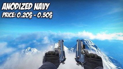 CS-GO - Dual Berretas - All Skins Showcase + Price - Все Скины Dual Berettas + Цены