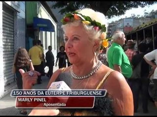 26-02-2013 - 150 ANOS DA BANDA EUTERPE FRIBURGUENSE - ZOOM TV JORNAL