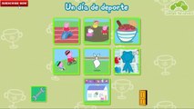 Peppa Pig in Español Un día de deporte Application   Peppa Carrera en Bicicleta Game Playthrough