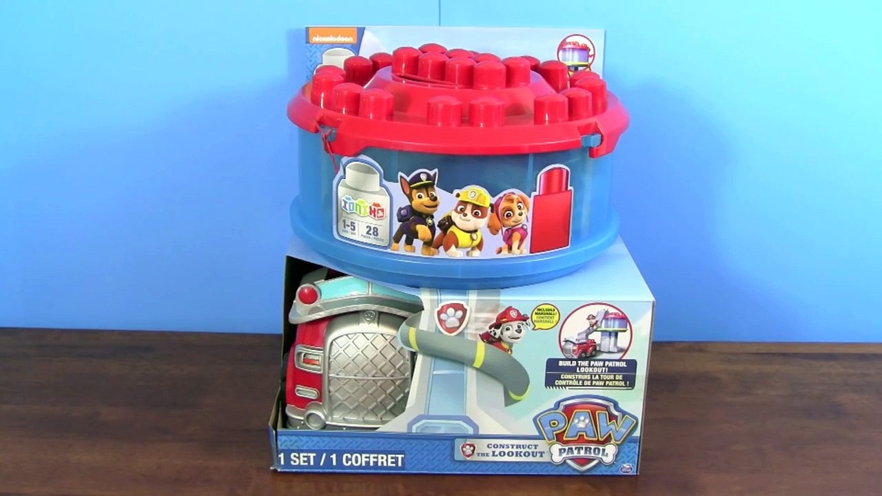 paw patrol mega bloks truck