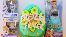 Giant Disney Frozen Fever Play Doh Surprise Egg with Fashems + SHOPKINS GIVEAWAY 2015!