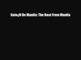 Read ‪Gale¿N De Manila: The Boat From Manila Ebook Free