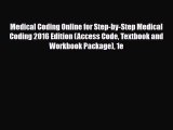 Download Medical Coding Online for Step-by-Step Medical Coding 2016 Edition (Access Code Textbook