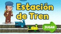 Curious George / Jorge el Curioso Estacion De Tren Juego Educativo Para Los Niños Spanish / Español