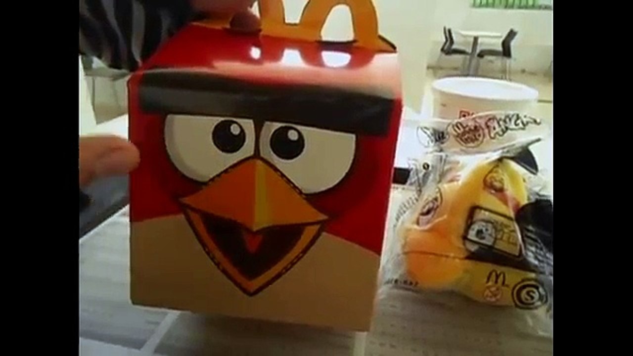 Cajita Feliz McDonald´s Angry Birds (Noviembre/Diciembre 2015)