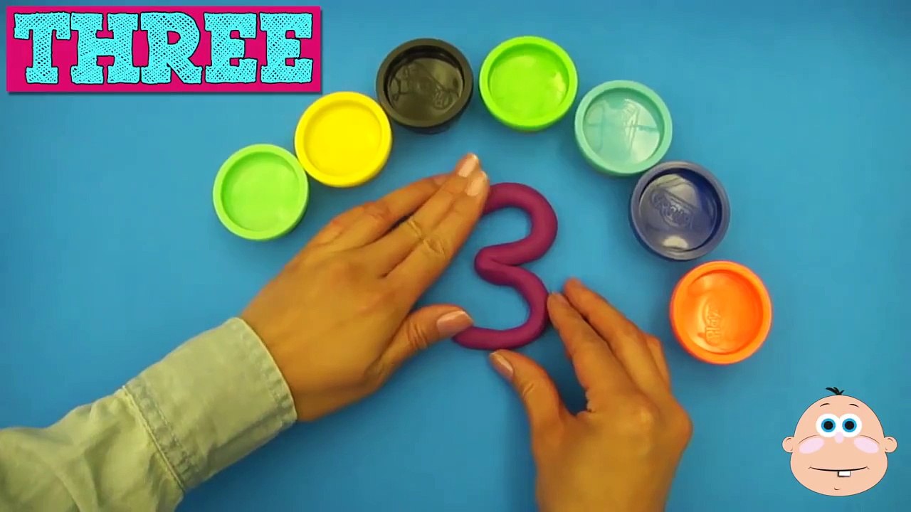 Learn To Count with PLAY-DOH Numbers! 1 to 20! Counting New Special Edition Mini Cans Opening