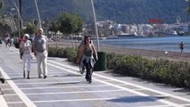 Marmaris'e Denizden Alman Turist Yağdı