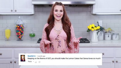 GAME OF THRONES SANSA'S LEMON CAKES - NERDY NUMMIES