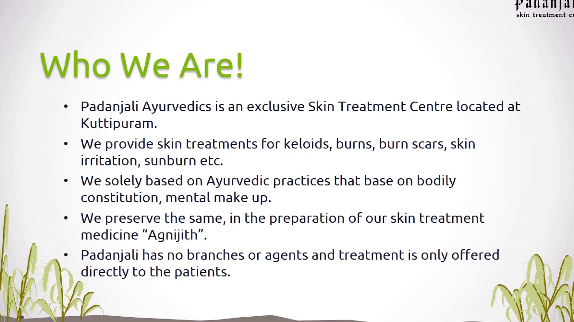 Padanjali ayurvedics | Ayurvedic Treatment | Sun burns treatment