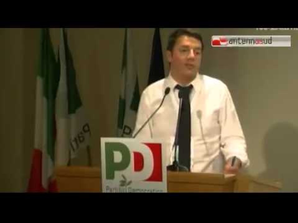 Tg Antenna Sud - Emiliano firma referendum contro la "Buona Scuola" di Renzi