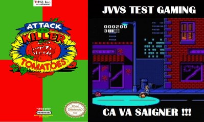 Attack of the killer tomatoes Nintendo Nes Test 135