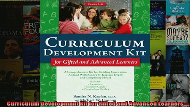 READ book Curriculum Development Kit for Gifted and Advanced Learners FREE BOOOK ONLINE