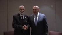 Çavuşoğlu, Libya Dışişleri Bakanı Altahire Syala ile Bir Araya Geldi