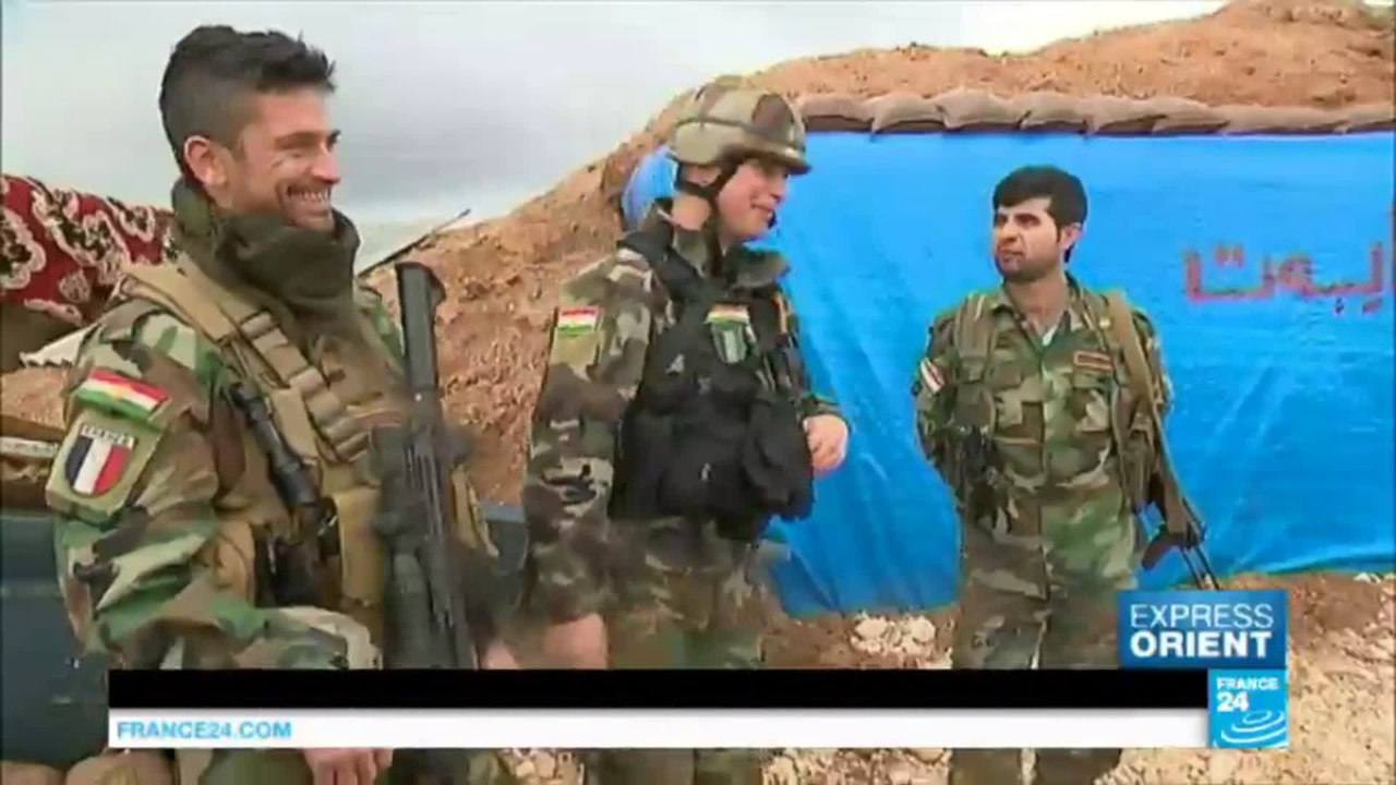 Irak : Reportage avec les Français engagés auprès des Peshmergas dans la lutte contre le groupe Etat islamique