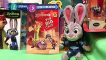 QuakeToys Story Time Disney Zootopia Movie Book The Big Case Judy Nick Finnick Bellwether Bogo!