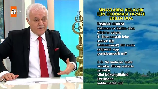 Sınavlarda kolaylık için okunması tavsiye edilen dua - atv