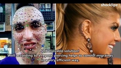 Se notate qualcuno con questo tipo di piercing questo è ciò che significa...