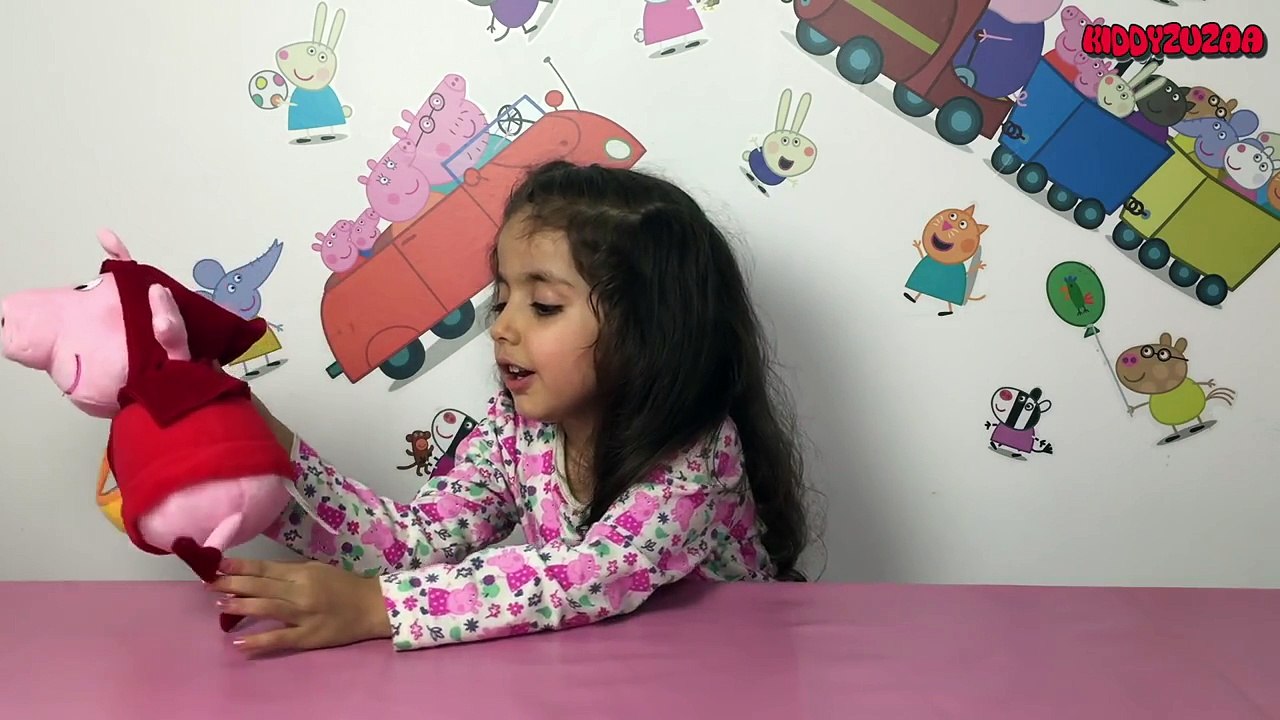 Peppa Pig Giant Surprise Egg - Unboxing Peppa Pig Toys- Little Red Riding Hood