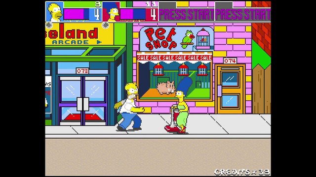 The Simpsons Arcade (Xbox Live Arcade) Mike & Bootsy
