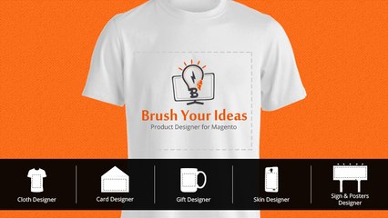 Brush Your Ideas Magento Extension - Backend by Biztech Store