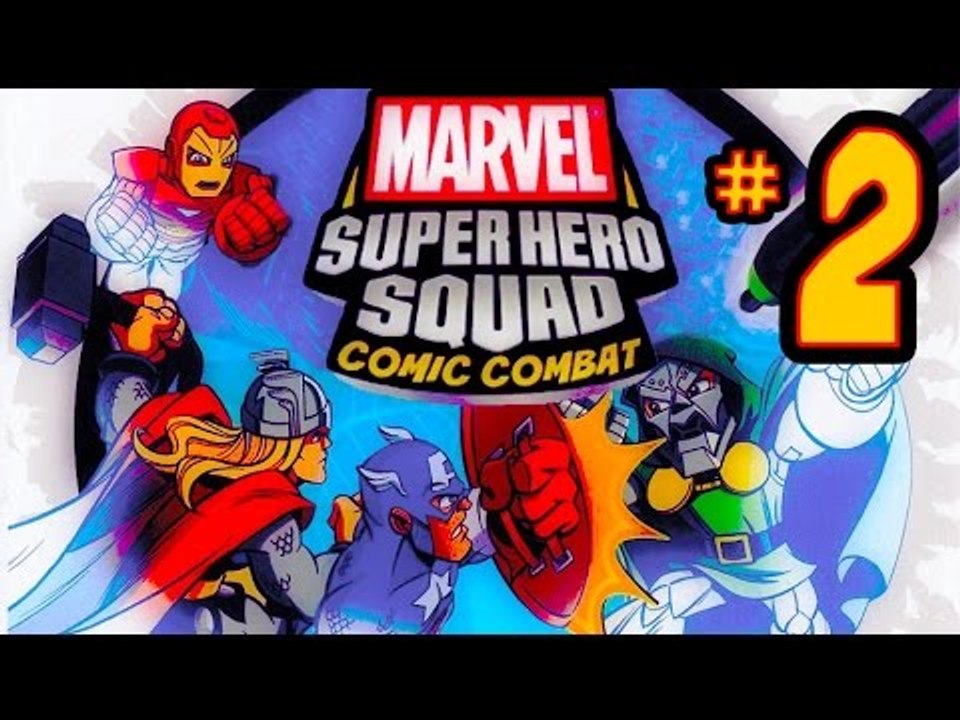 Marvel Super Hero Squad: Comic Combat Walkthrough Part 2 (PS3, X360, Wii) Level 2