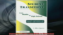 EBOOK ONLINE  Student Transitions From Middle to High School  FREE BOOOK ONLINE