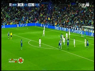 مباراة ريال مدريد و فولفسبورغ كامة 3-0 تعليق عربى (الشوط الثانى )  عودة ربع النهائى دورى الابطال 12/4/2016