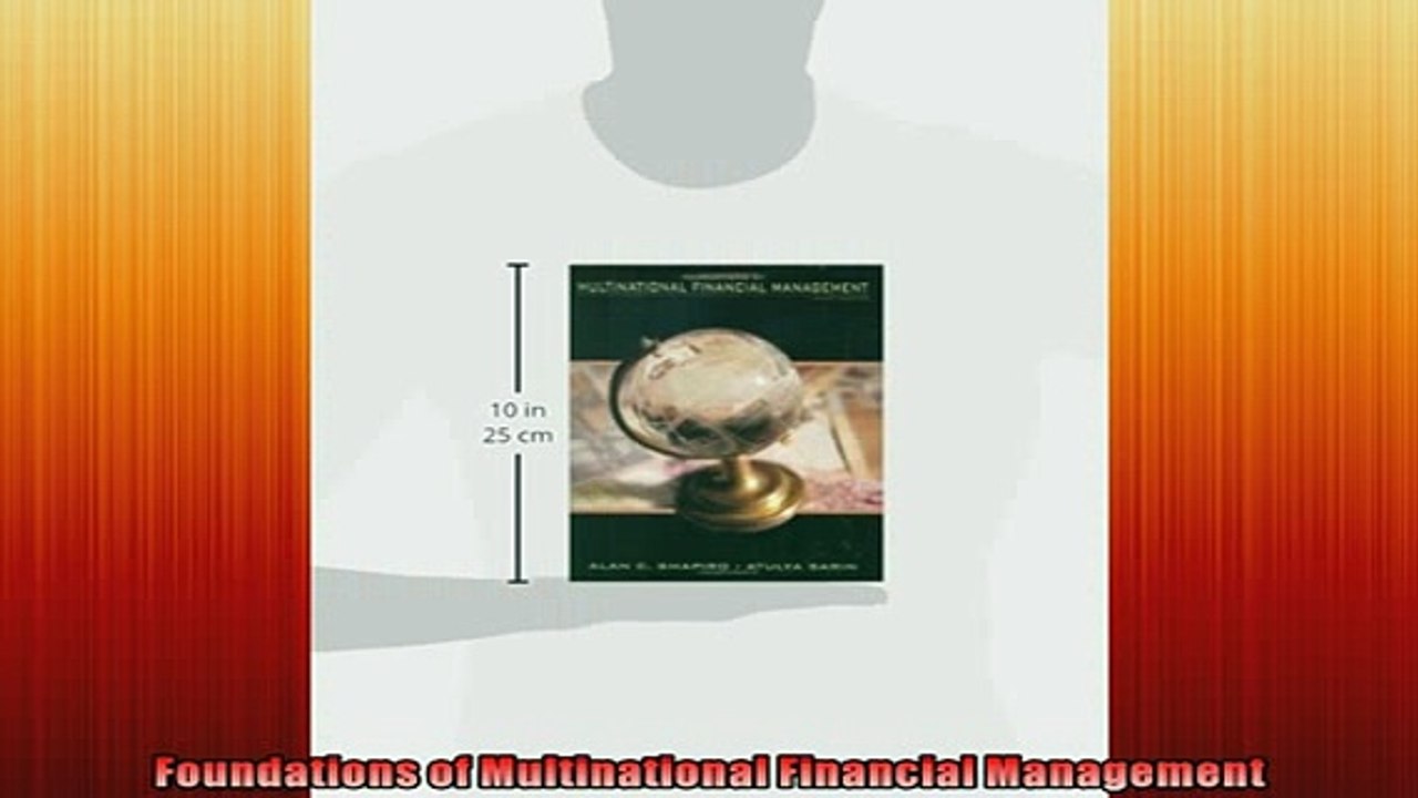 Free PDF Downlaod  Foundations of Multinational Financial Management READ ONLINE