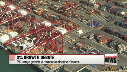 Korea to grow in 3% range this year: Finance Minister