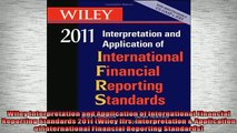 FREE PDF  Wiley Interpretation and Application of International Financial Reporting Standards 2011  DOWNLOAD ONLINE