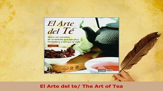 PDF  El Arte del te The Art of Tea PDF Full Ebook