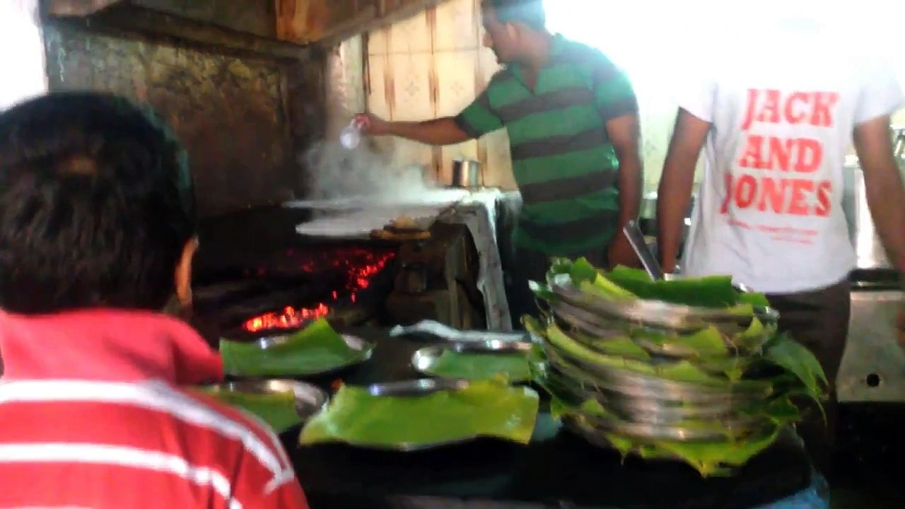Benne Dosa Making (Butter Dosa, Bangalore, Karnakata)