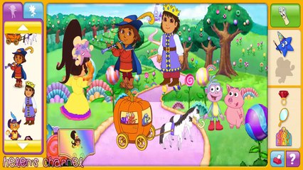 DORA THE EXPLORER - Doras Great Big World | Dora Online Game HD (Game for Children)