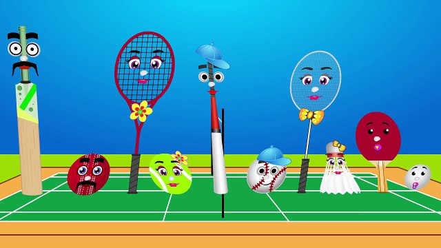 Finger Family Epic Battles Crazy Ball Vs Bat | Finger Family Nursery Rhymes for Children