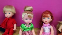 Frozen Elsas Kids Do Barbie Ballerina School ❤ Frozen Kids Felicia Krista Alex Felix DisneyCarToys