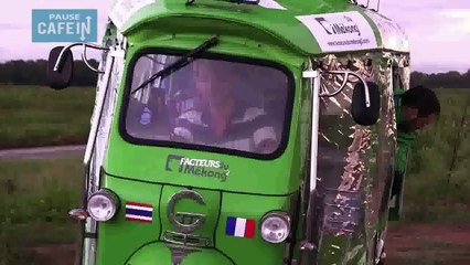 Voyage de Bangkok à Paris en tuk-tuk