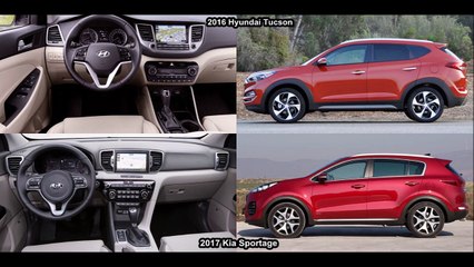 2017 Kia Sportage Vs 2016 Hyundai Tucson DESIGN!