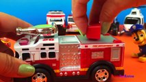 Fire & Rescue Ambulance Fire Truck Helicopter - Road Rippers with Chase and Marshall from Paw Patrol
